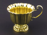 A XIX Century French silver and silt Tea Cup Set from Odiot in original box. Paris 1860