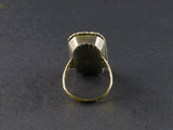 A Georgian gold, silver, diamond, ruby and emerald enamelled ring.