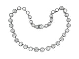 Importante collana a riviere in platino con diamanti, 1940 c.a. 