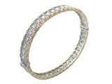 Mario Buccellati gold and diamond bangle