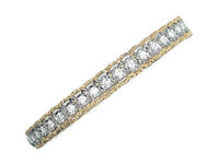 Mario Buccellati gold and diamond bangle