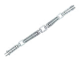 An Art Deco platinum and diamond bracelet. Oscar Heyman, USA, 1930