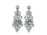 Important Victorian diamond chandelier earrings